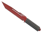 ★ Paracord Knife | Crimson Web (Well-Worn)