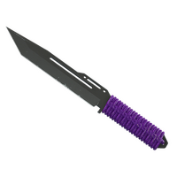 ★ Paracord Knife | Ultraviolet (Field-Tested)