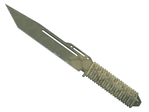 ★ Paracord Knife | Safari Mesh (Minimal Wear)