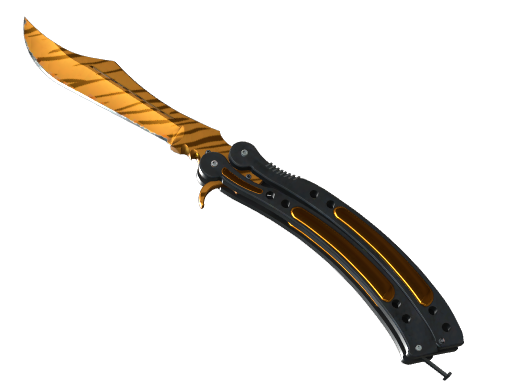 ★ StatTrak™ Butterfly Knife | Tiger Tooth