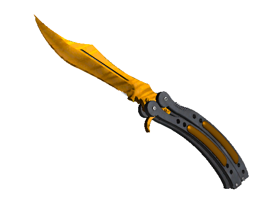Image for the ★ Butterfly Knife | Tiger Tooth weapon skin in Counter Strike 2
