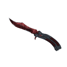 free csgo skin ★ StatTrak™ Butterfly Knife | Slaughter (Field-Tested)