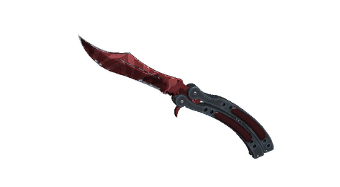 ★ StatTrak™ Butterfly Knife | Slaughter (Field-Tested)