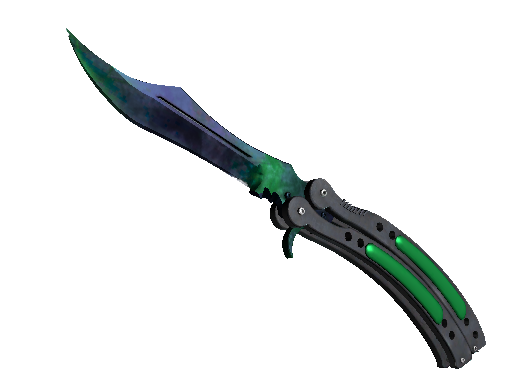 Image for the ★ Butterfly Knife | Gamma Doppler weapon skin in Counter Strike 2