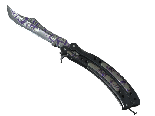 ★ StatTrak™ Butterfly Knife | Freehand (Battle-Scarred)