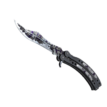 ★ StatTrak™ Butterfly Knife | Freehand (Battle-Scarred)