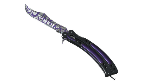 ★ StatTrak™ Butterfly Knife | Freehand (Field-Tested)