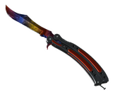 ★ StatTrak™ Butterfly Knife | Marble Fade (Factory New)