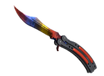 Butterfly Knife Marble Fade CS:GO skin