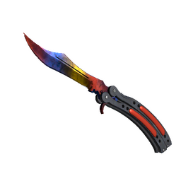 free csgo skin ★ Butterfly Knife | Marble Fade (Factory New)