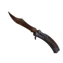 ★ StatTrak™ Butterfly Knife | Rust Coat (Battle-Scarred)