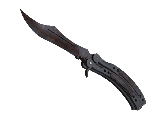 ★ Butterfly Knife | Rust Coat (Well-Worn)