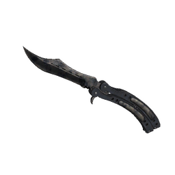 free csgo skin ★ Butterfly Knife | Stained (Battle-Scarred)