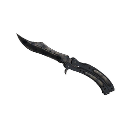 ★ StatTrak™ Butterfly Knife | Stained (Battle-Scarred)