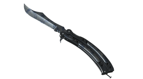 ★ Butterfly Knife | Stained (Minimal Wear)