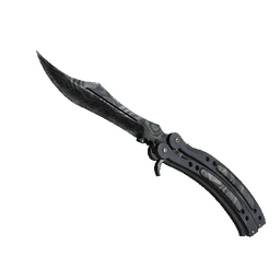 free csgo skin ★ StatTrak™ Butterfly Knife | Damascus Steel (Battle-Scarred)