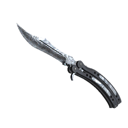 ★ StatTrak™ Butterfly Knife | Damascus Steel (Field-Tested)