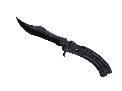 ★ Butterfly Knife | Blue Steel (Battle-Scarred)