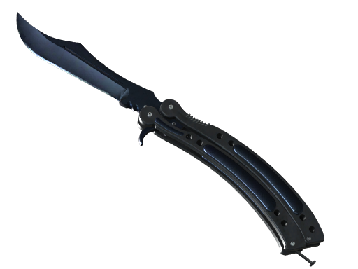 ★ Butterfly Knife | Blue Steel (Battle-Scarred)