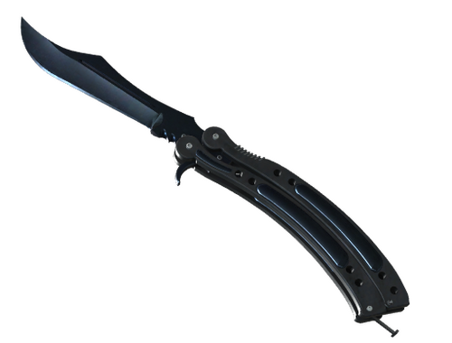Couteau papillon (★ StatTrak™) | Acier bleui