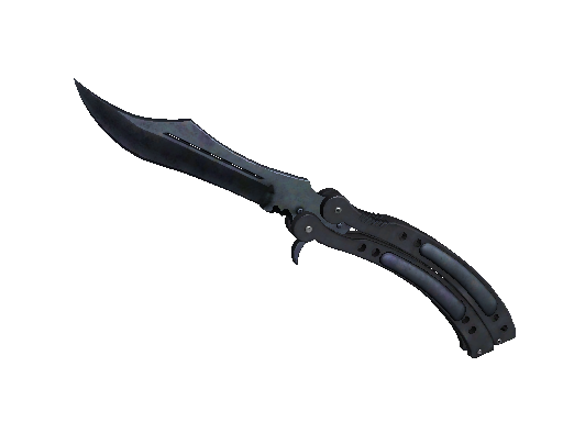 ★ Butterfly Knife | Blue Steel