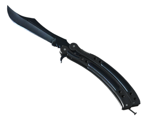 Butterfly Knife | Blue Steel
