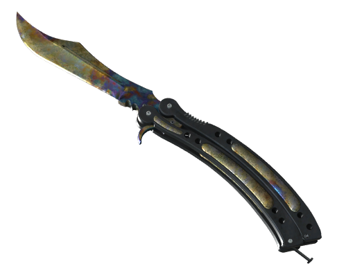 ★ Butterfly Knife | Case Hardened (Battle-Scarred)