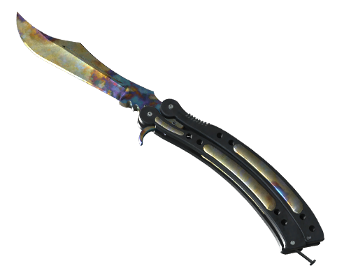 ★ Butterfly Knife | Case Hardened (Well-Worn)