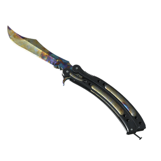 ★ Butterfly Knife | Case Hardened (Well-Worn)