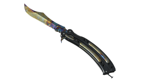 ★ Butterfly Knife | Case Hardened (Field-Tested)