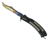 ★ Butterfly Knife | Case Hardened (Minimal Wear)