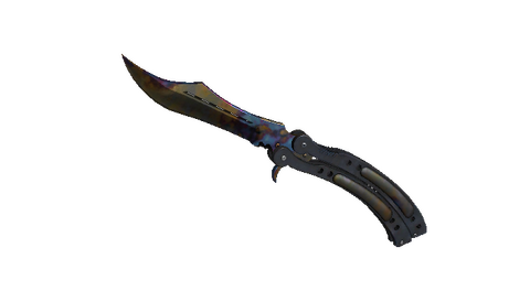 ★ Butterfly Knife | Case Hardened (Minimal Wear)