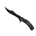 ★ StatTrak™ Butterfly Knife | Black Laminate (Battle-Scarred)