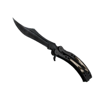 ★ Butterfly Knife | Black Laminate (Field-Tested)