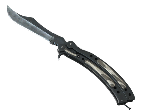 Butterfly Knife | Black Laminate