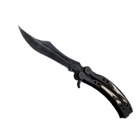 ★ Butterfly Knife | Black Laminate (Minimal Wear)