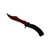 ★ Butterfly Knife | Crimson Web (Field-Tested)