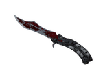 Butterfly Knife Crimson Web CS:GO skin