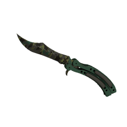free csgo skin ★ StatTrak™ Butterfly Knife | Boreal Forest (Factory New)