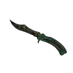 free csgo skin ★ StatTrak™ Butterfly Knife | Boreal Forest (Minimal Wear)