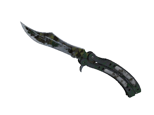 ★ Butterfly Knife | Boreal Forest (Battle-Scarred)