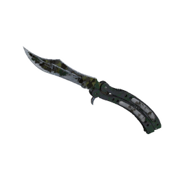 free csgo skin ★ StatTrak™ Butterfly Knife | Boreal Forest (Battle-Scarred)