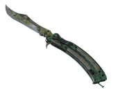 ★ Butterfly Knife | Boreal Forest (Battle-Scarred)