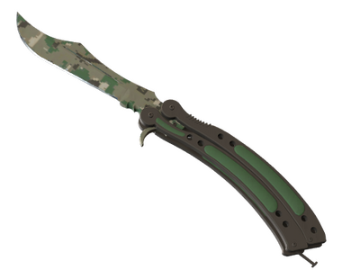 ★ StatTrak™ Butterfly Knife | Forest DDPAT