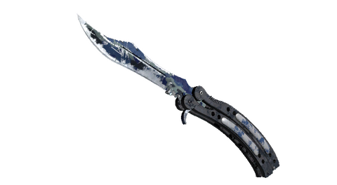 ★ Butterfly Knife | Bright Water (Battle-Scarred)