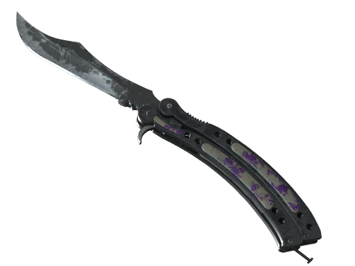 ★ Butterfly Knife | Ultraviolet (Battle-Scarred)