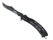 ★ Butterfly Knife | Ultraviolet (Battle-Scarred)