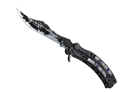 ★ Butterfly Knife | Ultraviolet (Battle-Scarred)