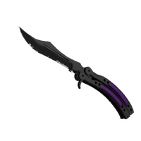★ Butterfly Knife | Ultraviolet (Well-Worn)