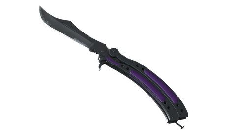 ★ Butterfly Knife | Ultraviolet (Field-Tested)